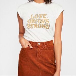 NEW! FP X Girl Dangerous Love Grows Strong Tee